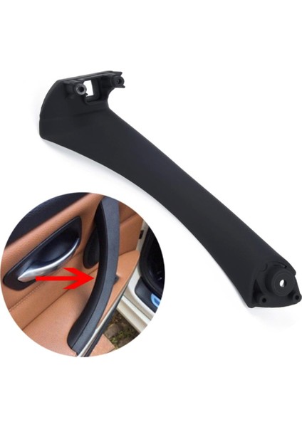 Bmw E90 Kapı Tutamak Seti Alt+Üst Siyah 6 Parça 2005-2012