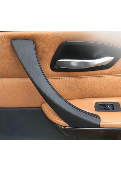 Bmw E90 Kapı Tutamak Seti Alt+Üst Siyah 6 Parça 2005-2012