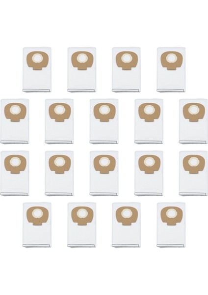 18 Adet Toz Torbaları VC2010L VC2512L VC2012L VC3011L VC3012L Robotlu Süpürge Parçası Süpürgesi Değiştirme (Yurt Dışından)