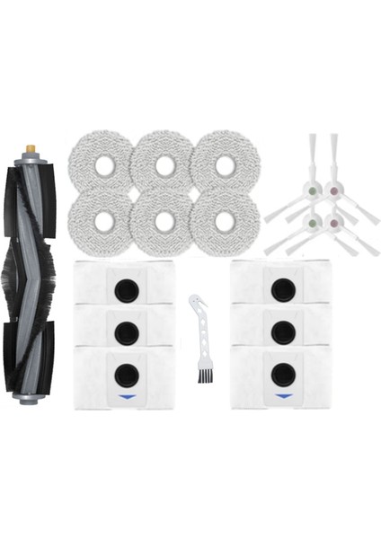 18PCS Elektrikli Süpürge Ana Yan Fırça Toz Torbası Paspas Bezi (Yurt Dışından) fırsatları