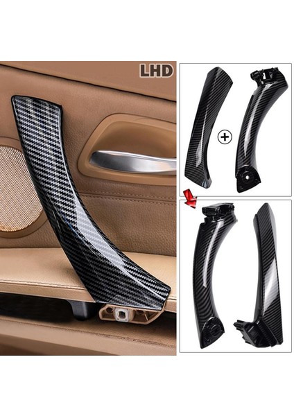 Bmw E90 Kapı Tutamak Seti 6parça Karbon Fiber 2005-11 51417230850 fırsatları
