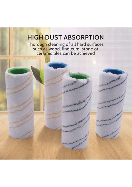 Fc Çok Yüzeyli Silindirler Için 8 Adet, Sert Zemin Temizleyicileri Gri (Yurt Dışından) modelleri