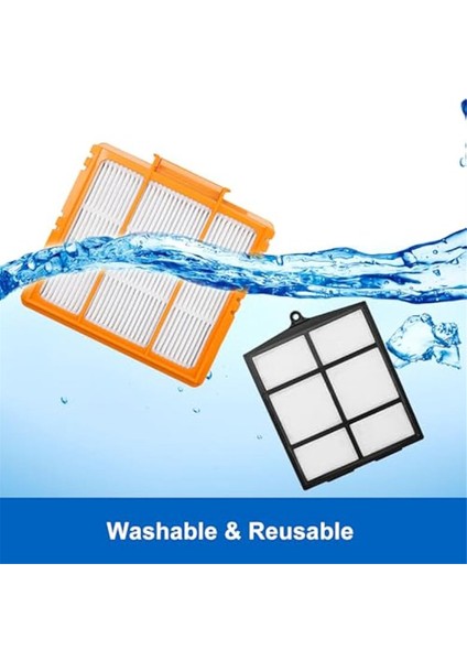 6 Paket Için Yedek Parçalar RV2502AE AV2501S AV2501AE RV2520AOUS AV2510AOUS Akıllı Robotlu Süpürge Filtreleri (Yurt Dışından) modelleri