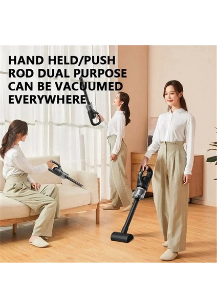 Kablosuz El Süpürgesi Akülü El Şarj Edilebilir Otomatik Süpürge Ev ve Araba ve Evcil Hayvan Süpürgesi 50000PA,A (Yurt Dışından) indirimleri