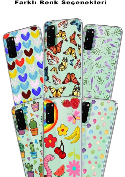 Huawei P10 Lite ile Uyumlu 1mm Slim Fit Water Color 2 Baskılı Şeffaf Kılıf fırsatları