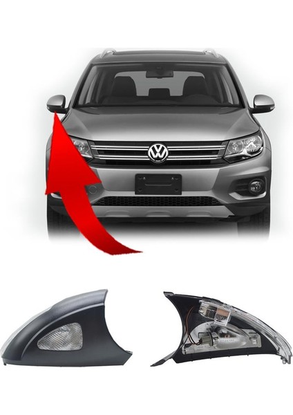Sharan Tiguan Ayna Sinyalı Sağ Aydınlatmalı 2010-2015 5N0949102C