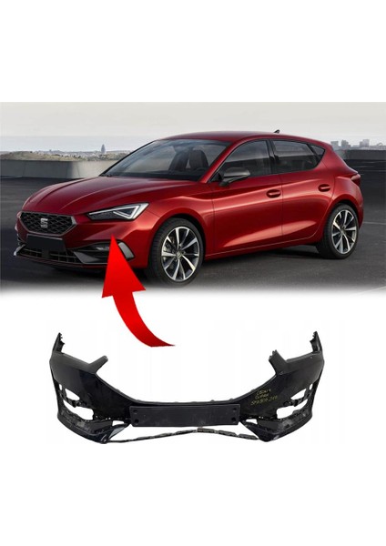 Seat Leon Ön Tampon 2020-2023 5FA807217 Gru