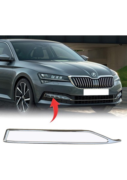 Skoda Superb Sağ Sis Kapağı Kromu 2020 Sonrası 3V0853768D