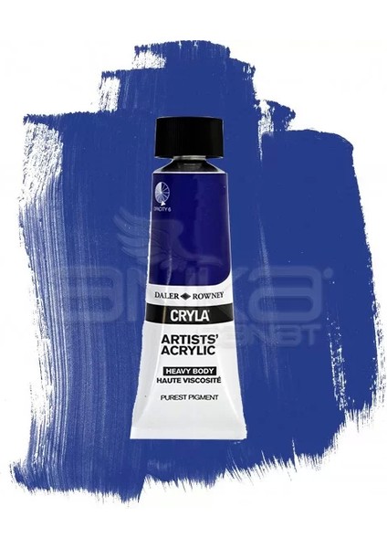 Cryla Artist Akrilik Boya 75ML 126 Ultramarine Blue Green Shade Seri B