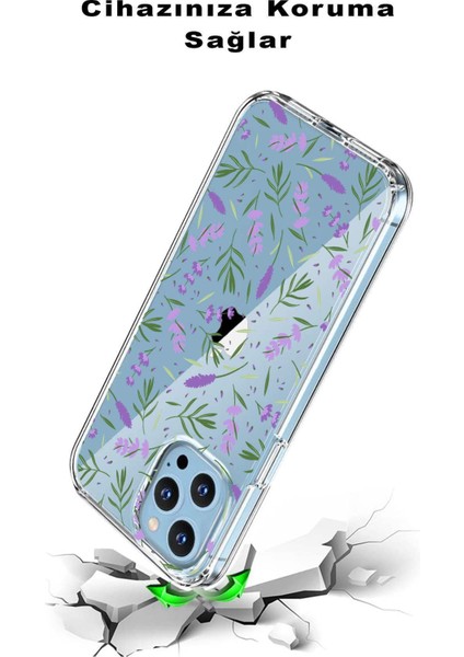 Samsung Galaxy M30S ile Uyumlu 1mm Slim Fit Water Color 3 Baskılı Şeffaf Kılıf