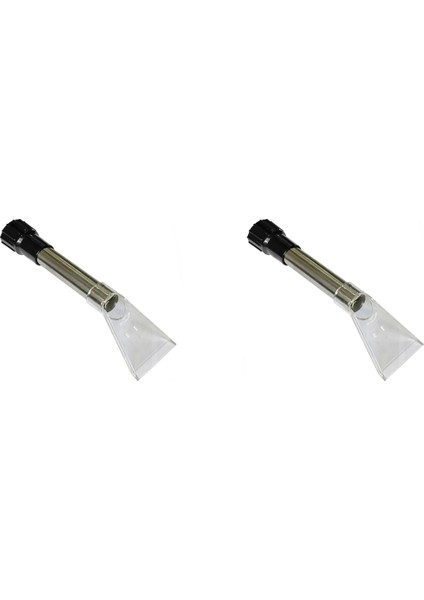 2x Halı Temizleme Nozulları Buharlı Temizleyici Nozul Emme Zemin Nozulu Adaptör ile Döner Kafa Halı Temizleyici Parçaları (Yurt Dışından)