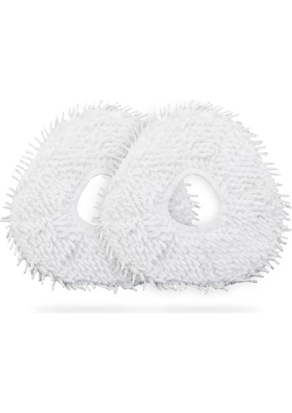 T10 Robot Süpürme Aksesuarları Parçaları Mikrofiber Mops Için 24 Adet Yeniden Kullanılabilir Paspas Bezi (Yurt Dışından)