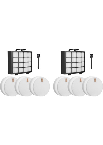 Duoclean Powerfin Dik Vakum AZ2000,AZ2000W,AZ2002,PART XFFKAZ2000 Için 2 Set Yedek Filtre (Yurt Dışından)