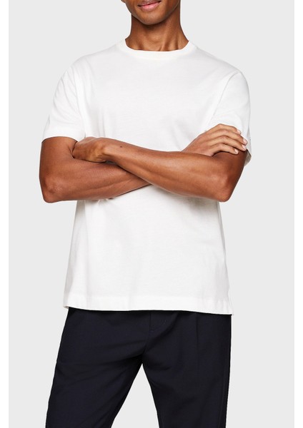% 100 Pamuklu Regular Fit Erkek T-Shirt MW0MW31526 Ybl