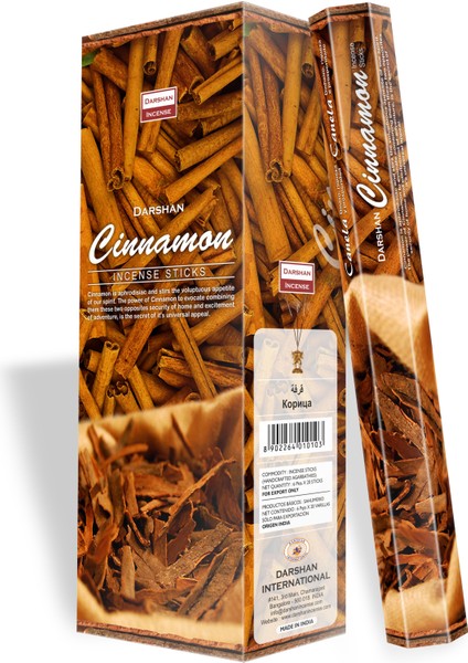 Darshan Cinnamon Tütsü 1 Box (6 Paket)