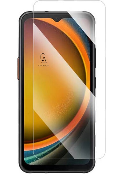Samsung Galaxy Xcover7 Uyumlu Blue Nano Esnek Tam Koruma Kırılmaz Ekran Koruyucu