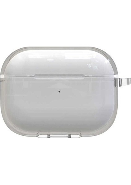 Apple Air Pods Pro 2 Uyumlu Kılıf Şeffaf Kristal Silikon Zore Airbag 14 Kılıf