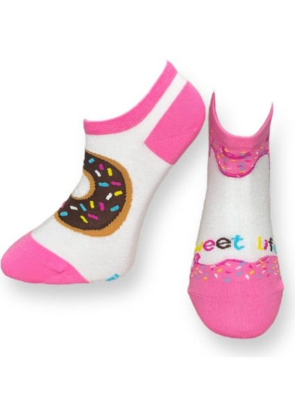 Unisex Donut Patik Çorap