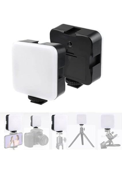 Siyah Dslr ve Aynasız Fotograf Makineleri Için 49 LED Light Işık Slr Aksesuarları modelleri