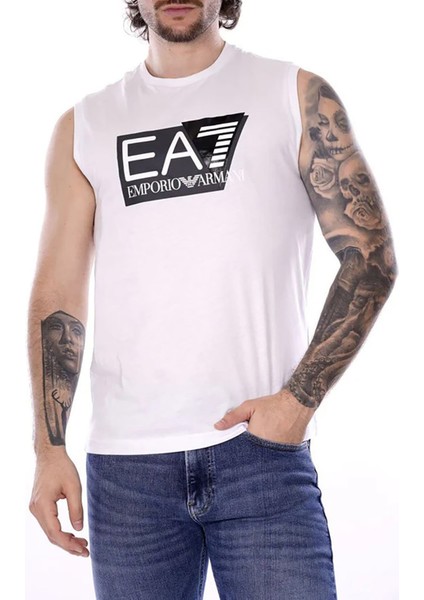 Bisiklet Yaka Beyaz Erkek T-Shirt 3DPT80PJ02Z fiyatları