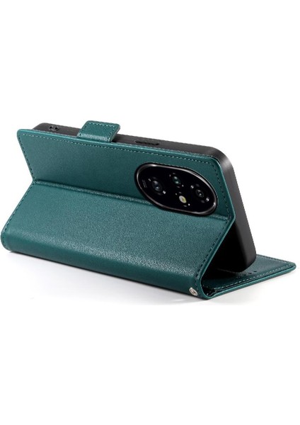 Onur Için Flip Case 200 Pro Cüzdan Iş Günlük Kullanım Flip Kart Yuvaları (Yurt Dışından)