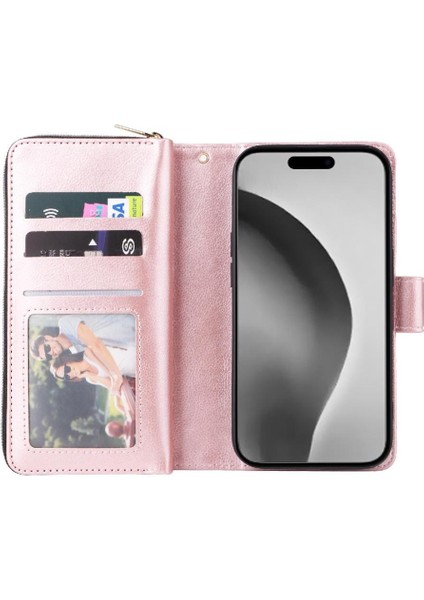 IPhone 16 Için Kılıf Pro Max Cüzdan Kılıf ile 9 Kart Yuvaları ile Kapak Çevirin (Yurt Dışından) fırsatları