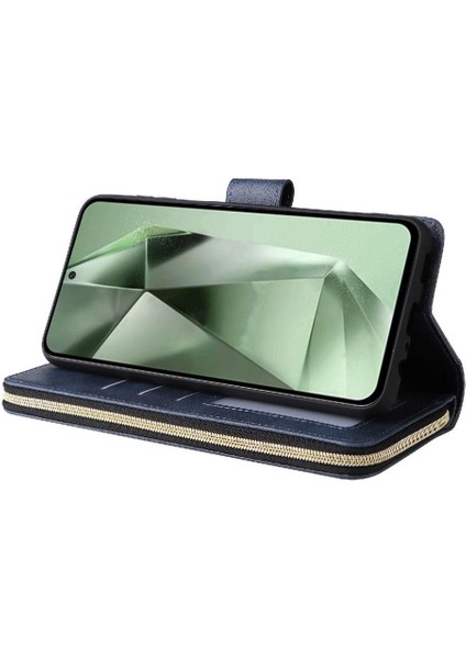Samsung Galaxy S24 Fe Cüzdan Durumda 9 Kart Yuvaları ile El ile (Yurt Dışından)