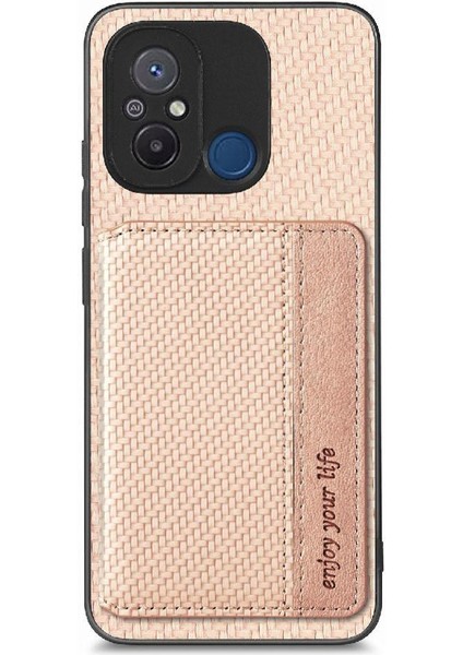 Xiaomi Redmi 12C Manyetik Kart Tutucu Için Komple Kamera Güvenlik Rfıd (Yurt Dışından)