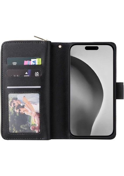 IPhone 16 Için Kılıf Pro Max Cüzdan Kılıf ile 9 Kart Yuvaları ile Kapak Çevirin (Yurt Dışından) fiyatları