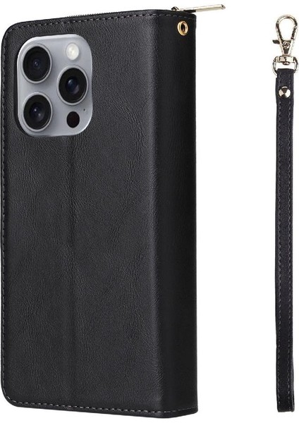 IPhone 16 Için Kılıf Pro Max Cüzdan Kılıf ile 9 Kart Yuvaları ile Kapak Çevirin (Yurt Dışından) fırsatları