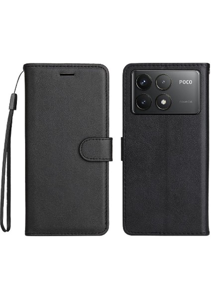Xiaomi Redmi K70 Için Flip Case Yüksek Kalite Deri Iş Cüzdan Telefon (Yurt Dışından)