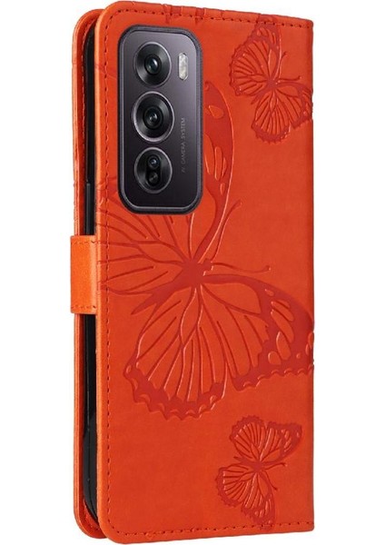 Oppo Için Kılıf Card 12 Pro 5g Flip Kickstand Pu Deri Kart Yuvası ile (Yurt Dışından) modelleri