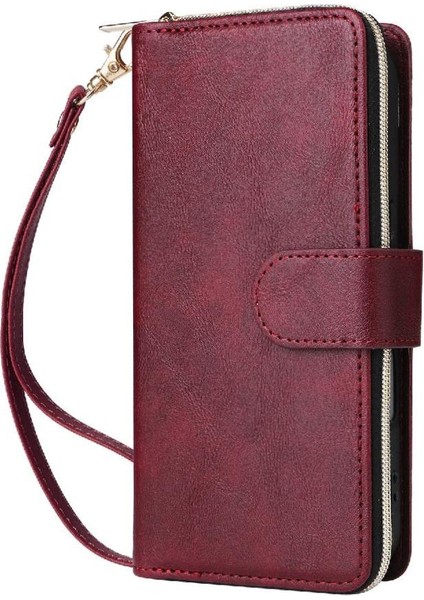 IPhone 16 Için Kılıf Pro Max Cüzdan Kılıf ile 9 Kart Yuvaları ile Kapak Çevirin (Yurt Dışından) indirimleri