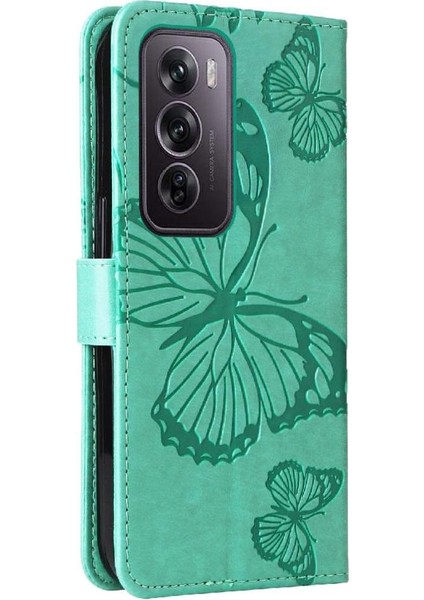 Oppo Için Kılıf Card 12 Pro 5g Flip Kickstand Pu Deri Kart Yuvası ile (Yurt Dışından) fırsatları