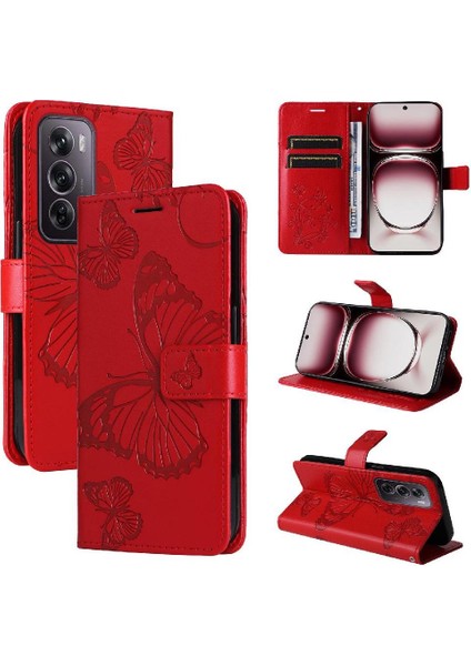 Oppo Için Kılıf Card 12 Pro 5g Flip Kickstand Pu Deri Kart Yuvası ile (Yurt Dışından) indirimleri