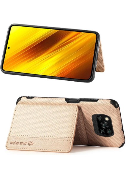 Xiaomi Poco X3 Pro Manyetik Kart Tutucu Rfıd Engelleme Için Kılıf Komple (Yurt Dışından) fırsatları