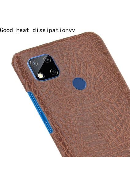 Xiaomi Redmi 9c Klasik Timsah Moda Kapak Için Şık Klasik Durumda (Yurt Dışından) indirimleri