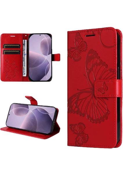 Kart Yuvası Standı ile Xiaomi Redmi K70 Pu Deri Kılıf Kickstand Çevirin (Yurt Dışından) indirimleri