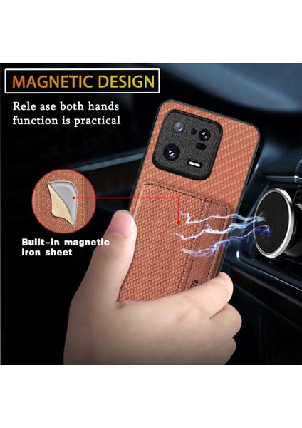 Xiaomi 13 Pro Rfıd Engelleme Standı Fonksiyonu Manyetik Kart Tutucu (Yurt Dışından)