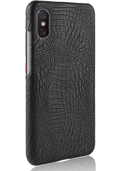 Xiaomi Mi 8 Pro Anti Scratch Klasik Timsah Için Şık Klasik Durumda (Yurt Dışından)