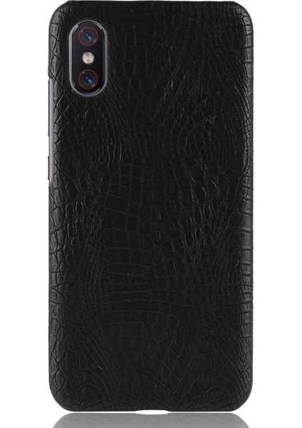 Xiaomi Mi 8 Pro Anti Scratch Klasik Timsah Için Şık Klasik Durumda (Yurt Dışından)