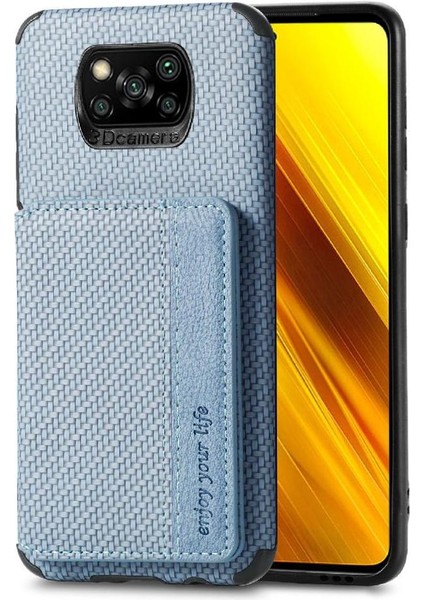 Xiaomi Poco X3 Pro Manyetik Kart Tutucu Rfıd Engelleme Için Kılıf Komple (Yurt Dışından) fiyatları