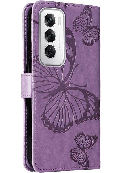 Kart Yuvası Standı Flip Pu ile Oppo Oppo 12 5g Darbeye Dayanıklı Kapak Için Kılıf (Yurt Dışından) modelleri