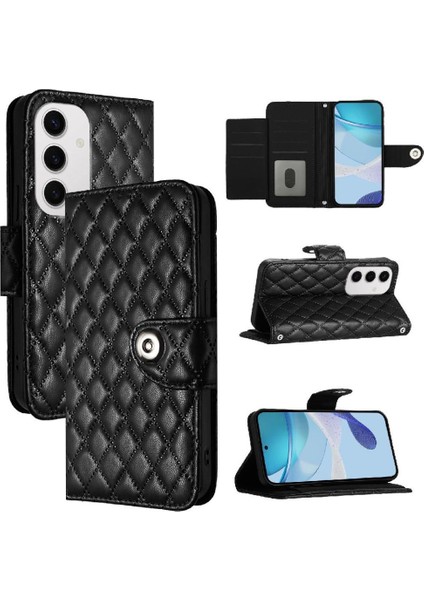 Samsung Galaxy S24 Fe Kart Tutucu Bilek Şerit Darbeye Şık (Yurt Dışından)