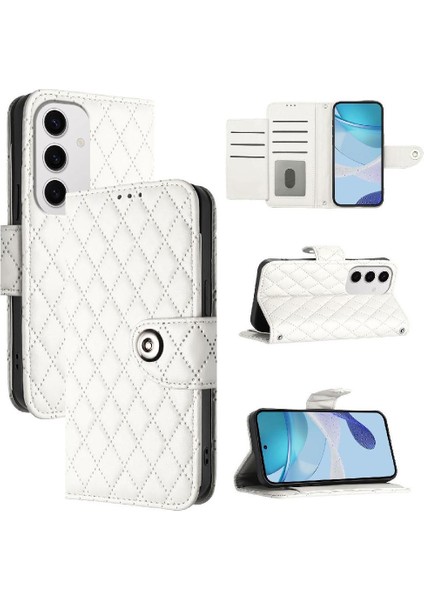 Samsung Galaxy S24 Fe Kart Tutucu Bilek Şerit Darbeye Şık (Yurt Dışından)