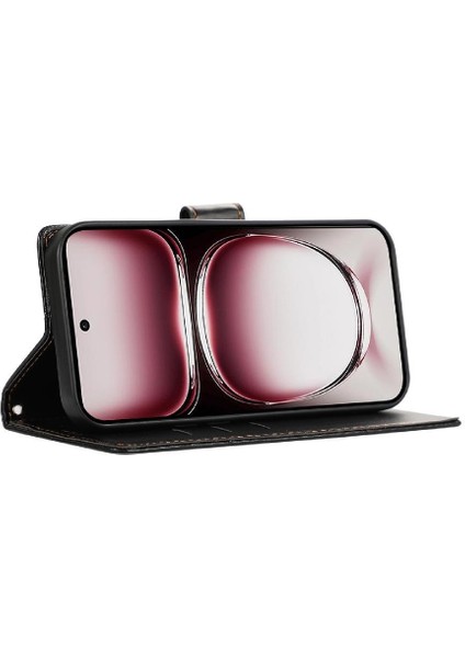 Oppo Oppo 12 Pro 5g Için Flip Case Üç Kart Yuvaları Darbeye Kickstand (Yurt Dışından) fırsatları