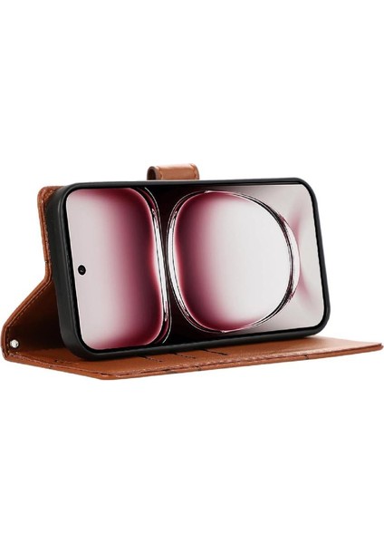 Oppo Oppo 12 Pro 5g Için Flip Case Üç Kart Yuvaları Darbeye Kickstand (Yurt Dışından) fırsatları