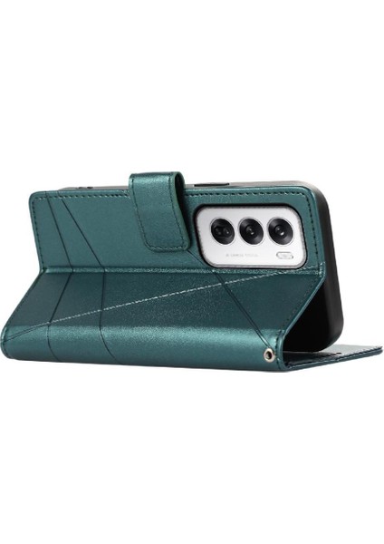 Oppo Oppo 12 5g Için Flip Case Kickstand Üç Kart Yuvaları Şok Emici (Yurt Dışından) indirimleri