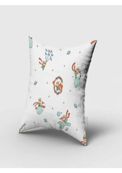 Küçük Prens Iı, Beyaz, Mavi, Ithal Kumaş, Çocuk ve Bebek Odası Fon Perde - 1 Kanat fırsatları