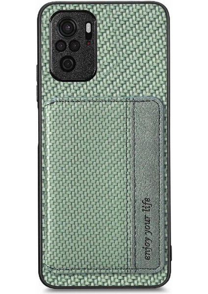 Xiaomi Redmi Için Not 10 4g Manyetik Kart Tutucu Rfıd Engelleme Standı (Yurt Dışından)
